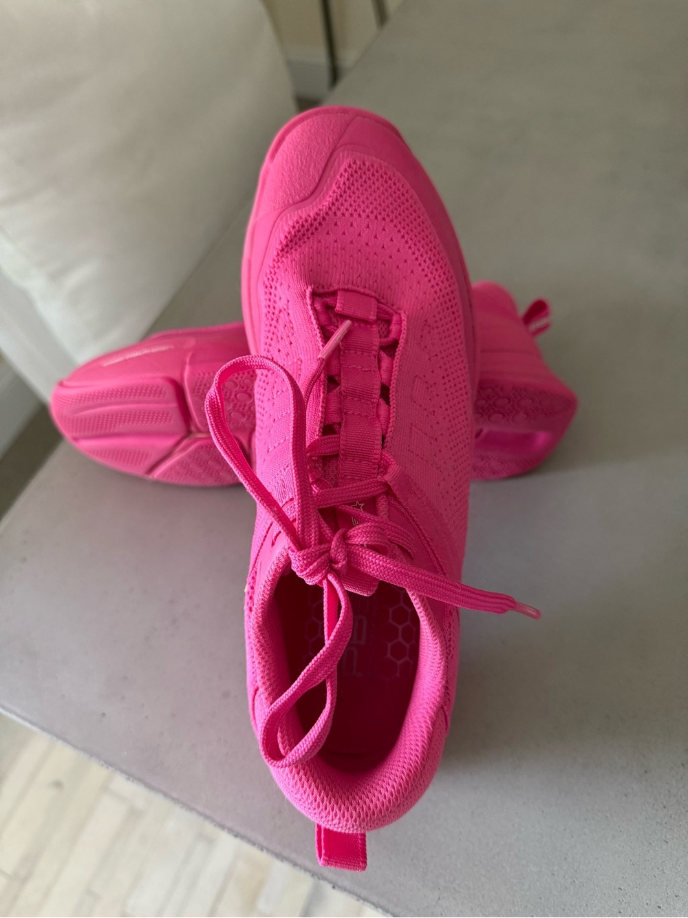 Women’s Hot Pink Athletic Sneakers